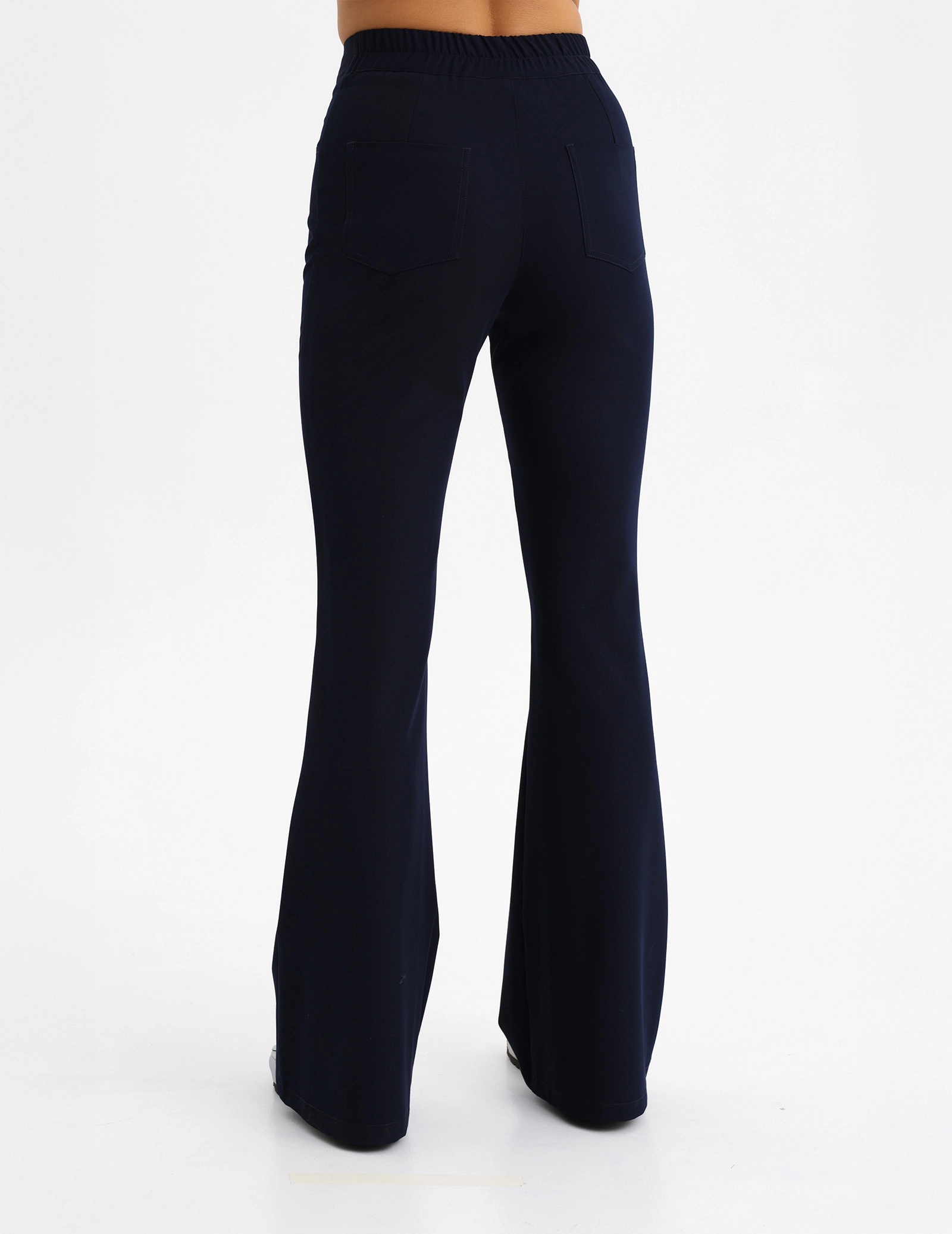 Dámske Lekárske Nohavice Flare - DARK NAVY