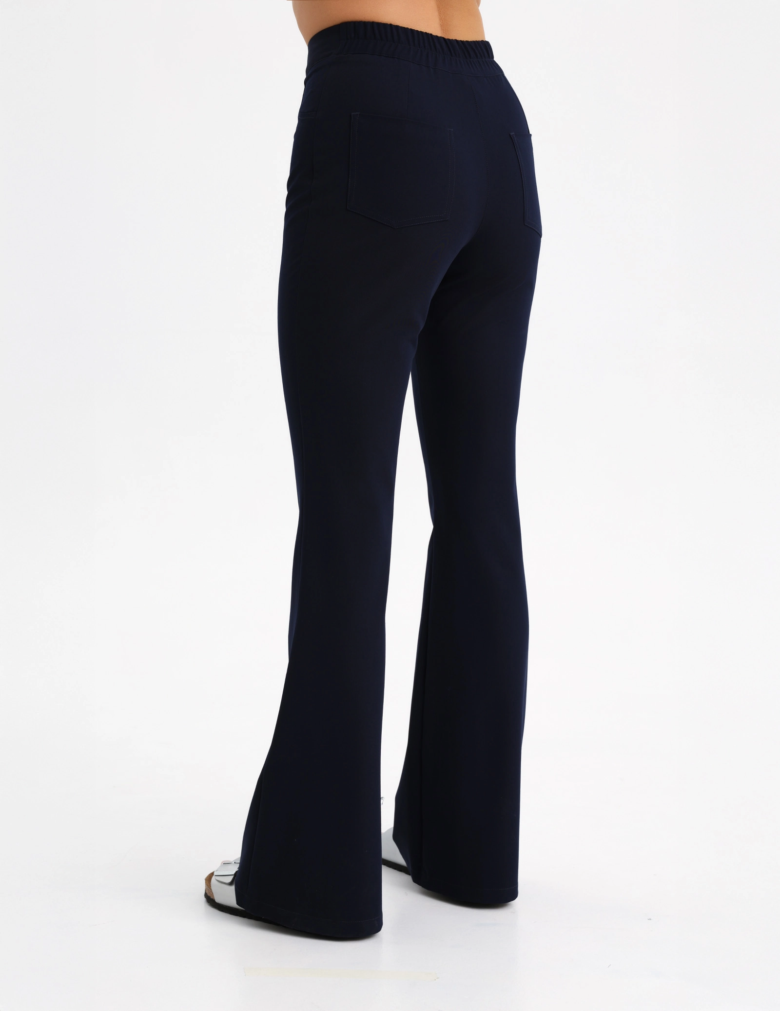 Dámske Lekárske Nohavice Flare - DARK NAVY