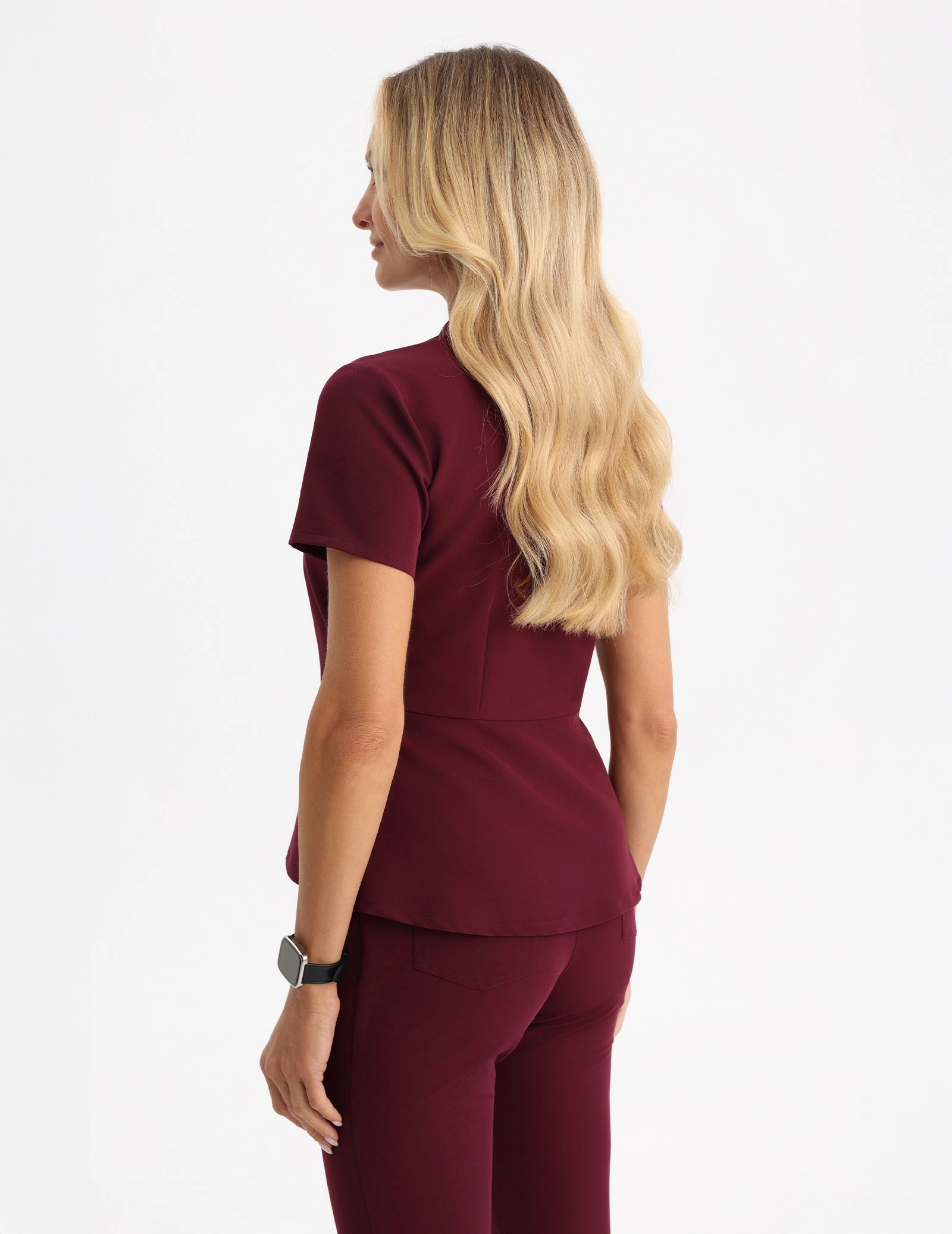 Lekárska Mikina Kori - BURGUNDY