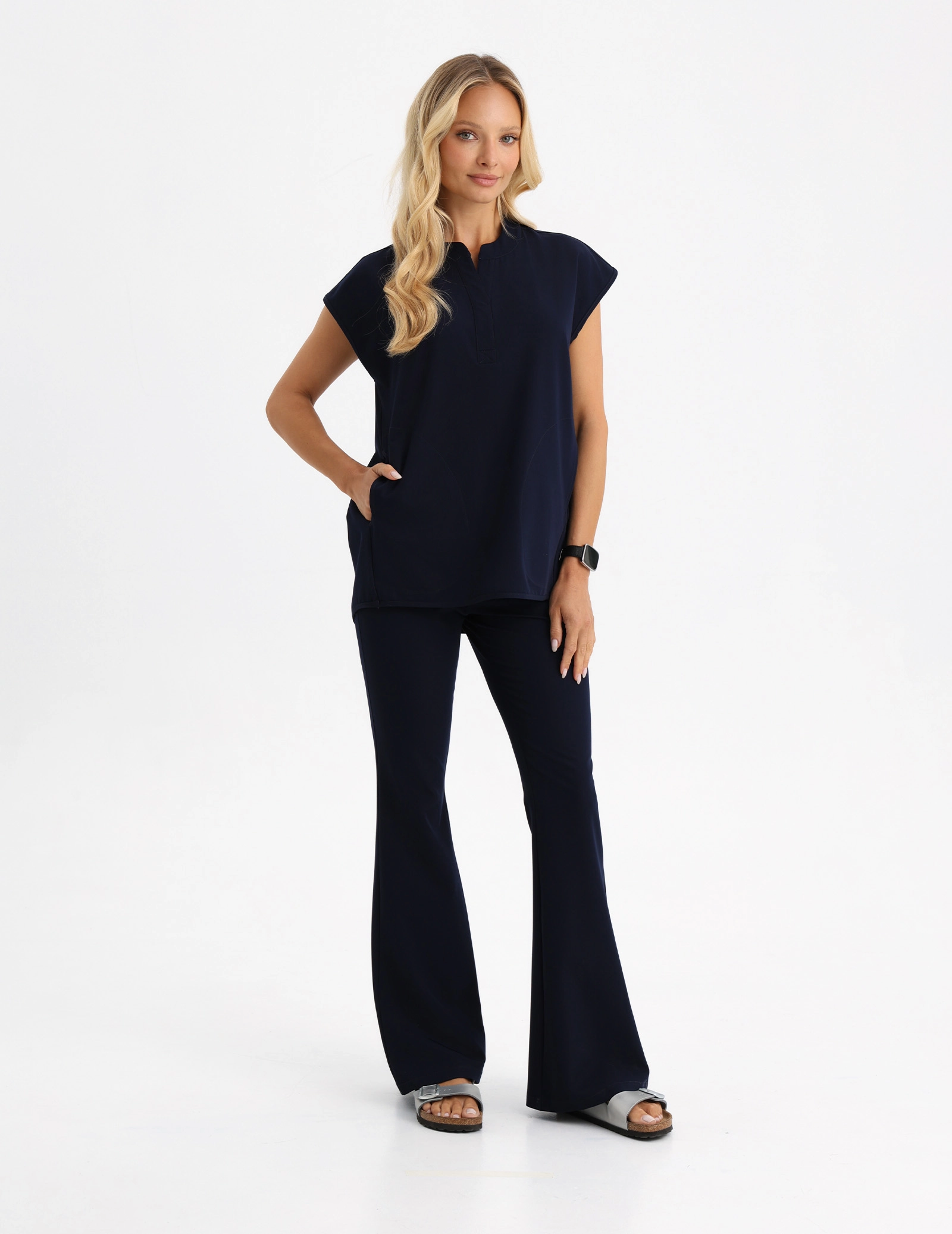 Lekárska Mikina Khloe - DARK NAVY