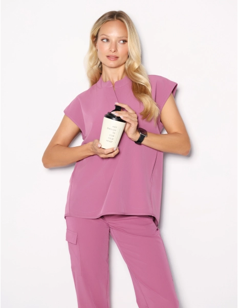 Lekárska Mikina Khloe - BERRY SHAKE