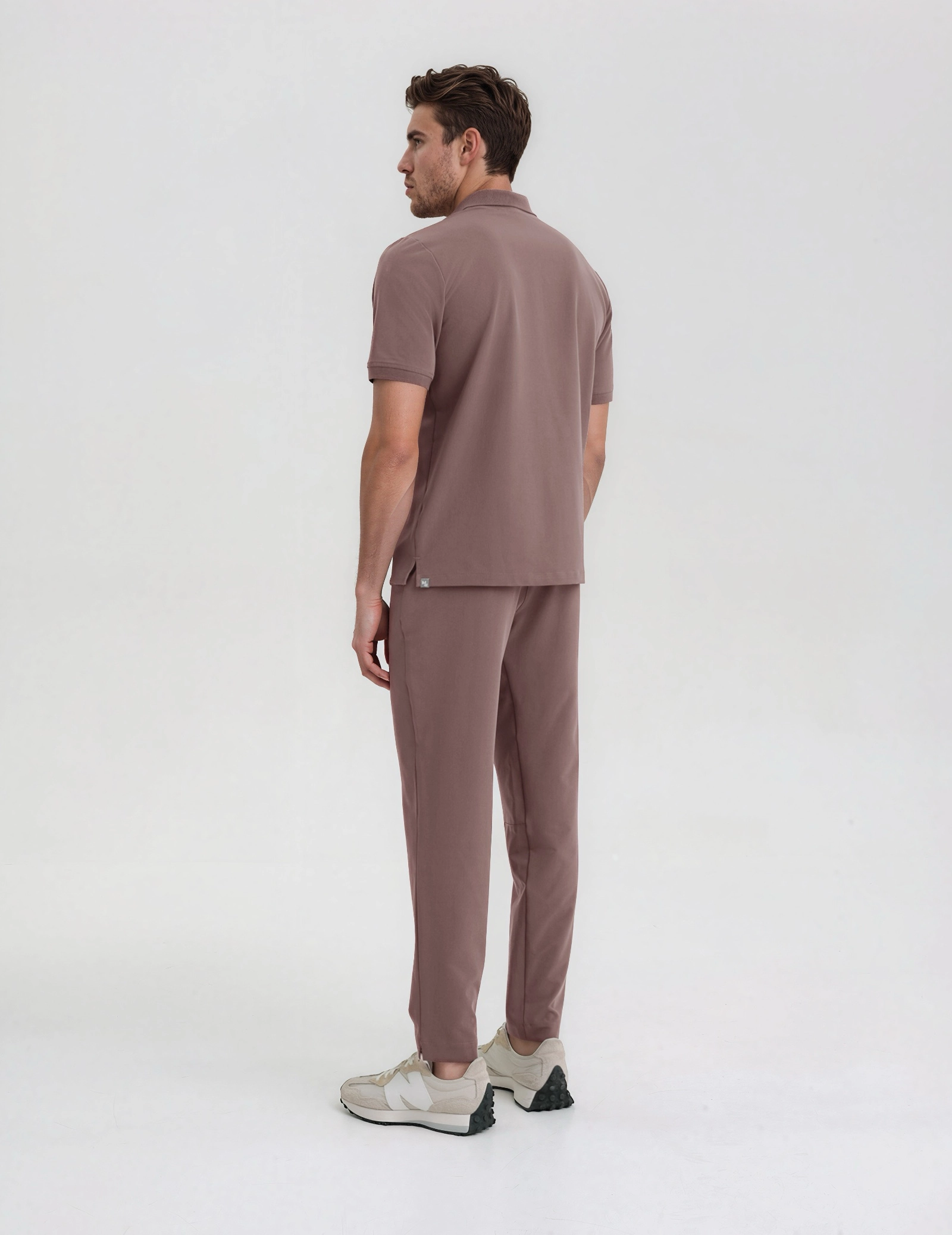 Pánske Lekárske Nohavice Basic – MOCHA