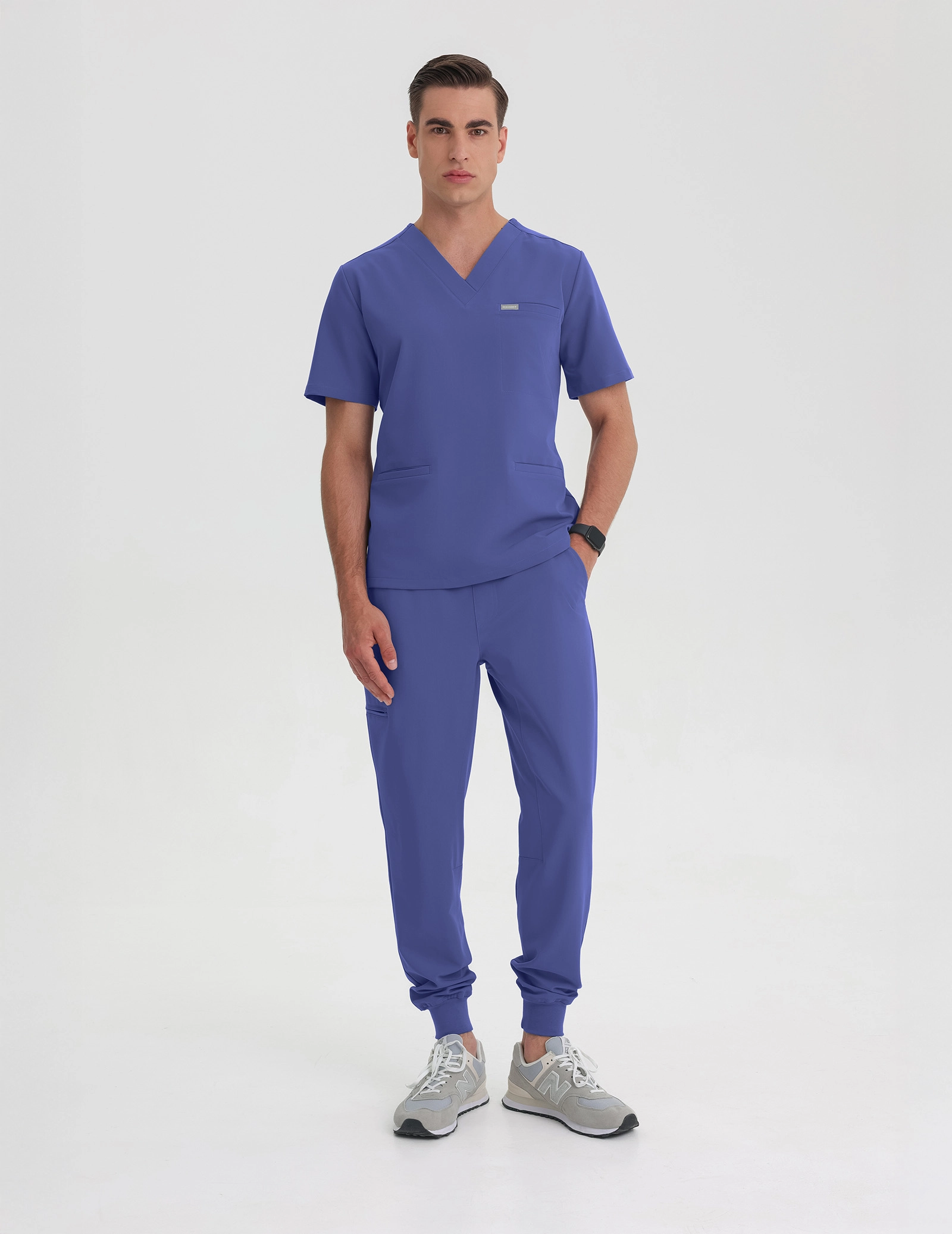 Pánske nohavice Joggers - DENIM BLUE
