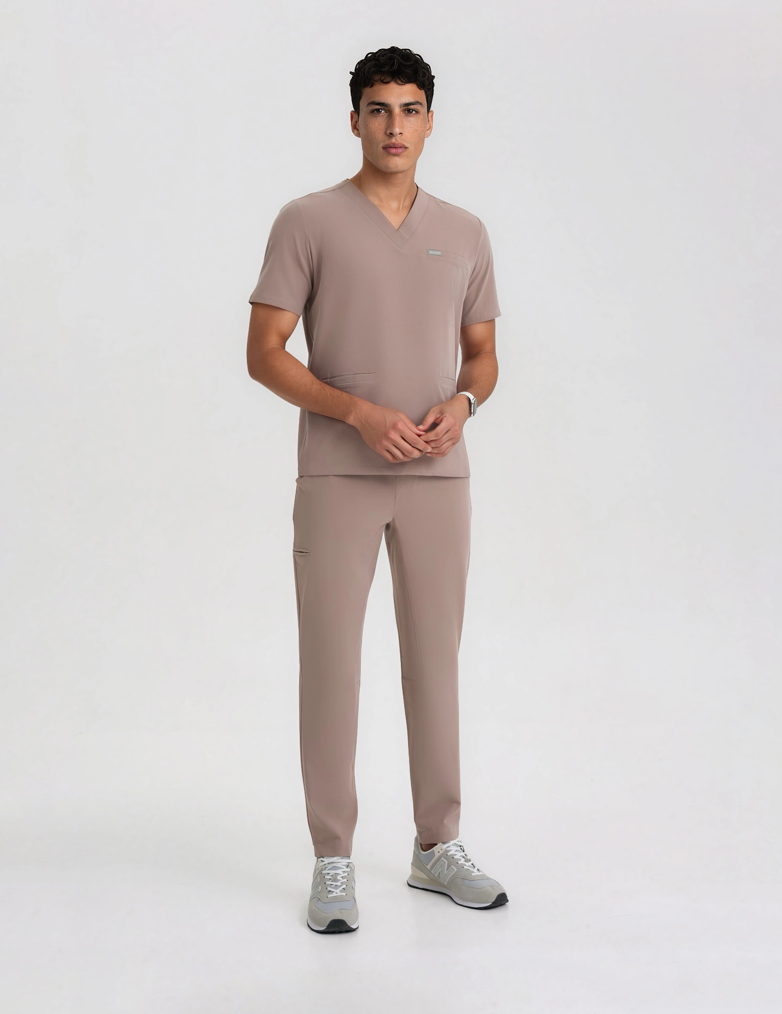 Pánske základné nohavice - BEIGE