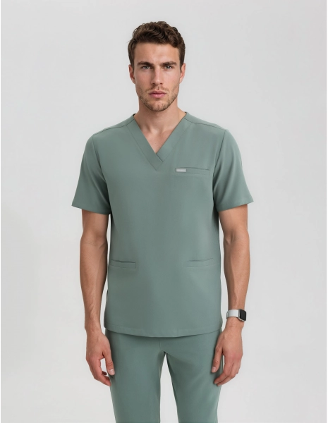 Birbal Medical mikina - DUSTY GREEN