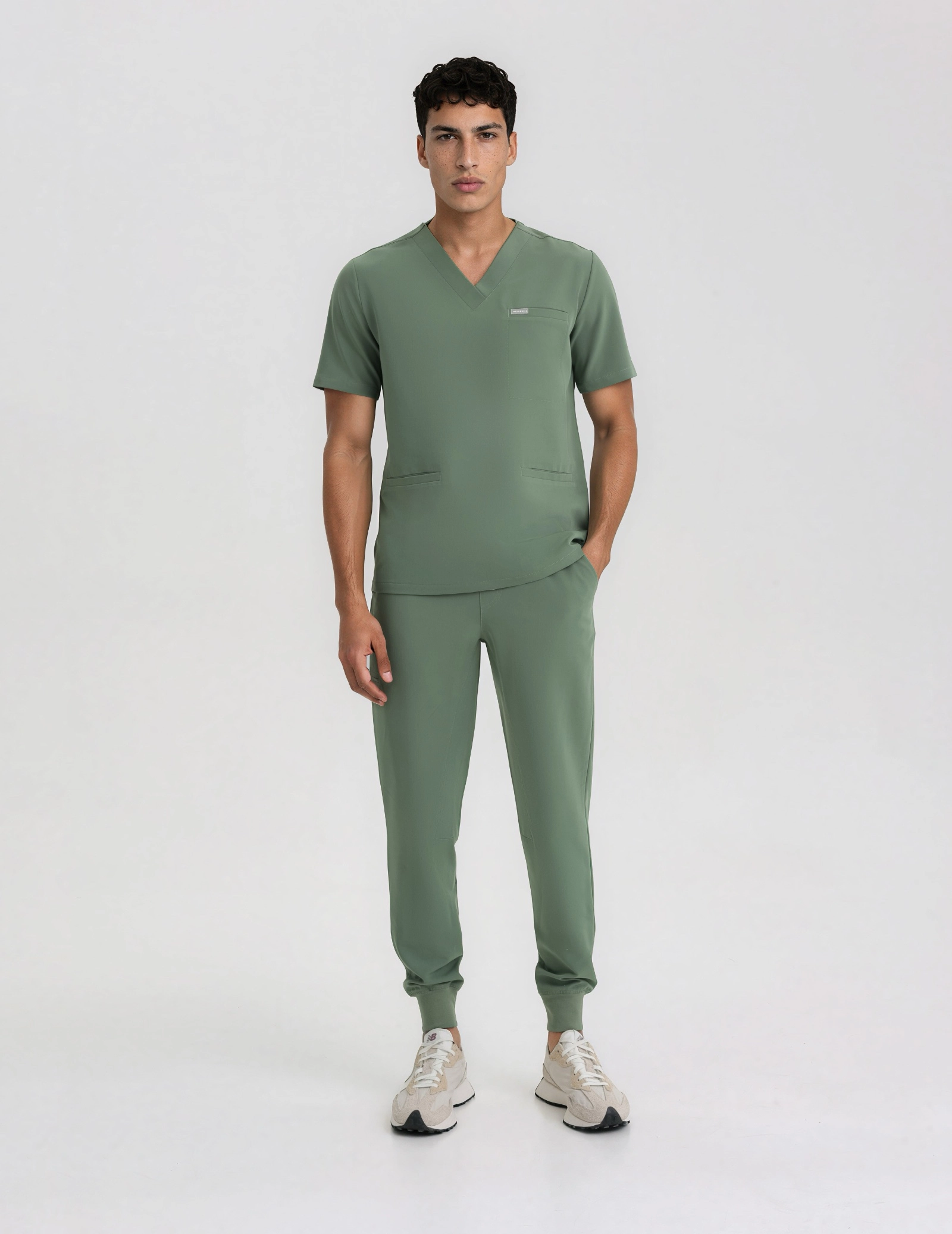 Pánske nohavice Joggers - KHAKI
