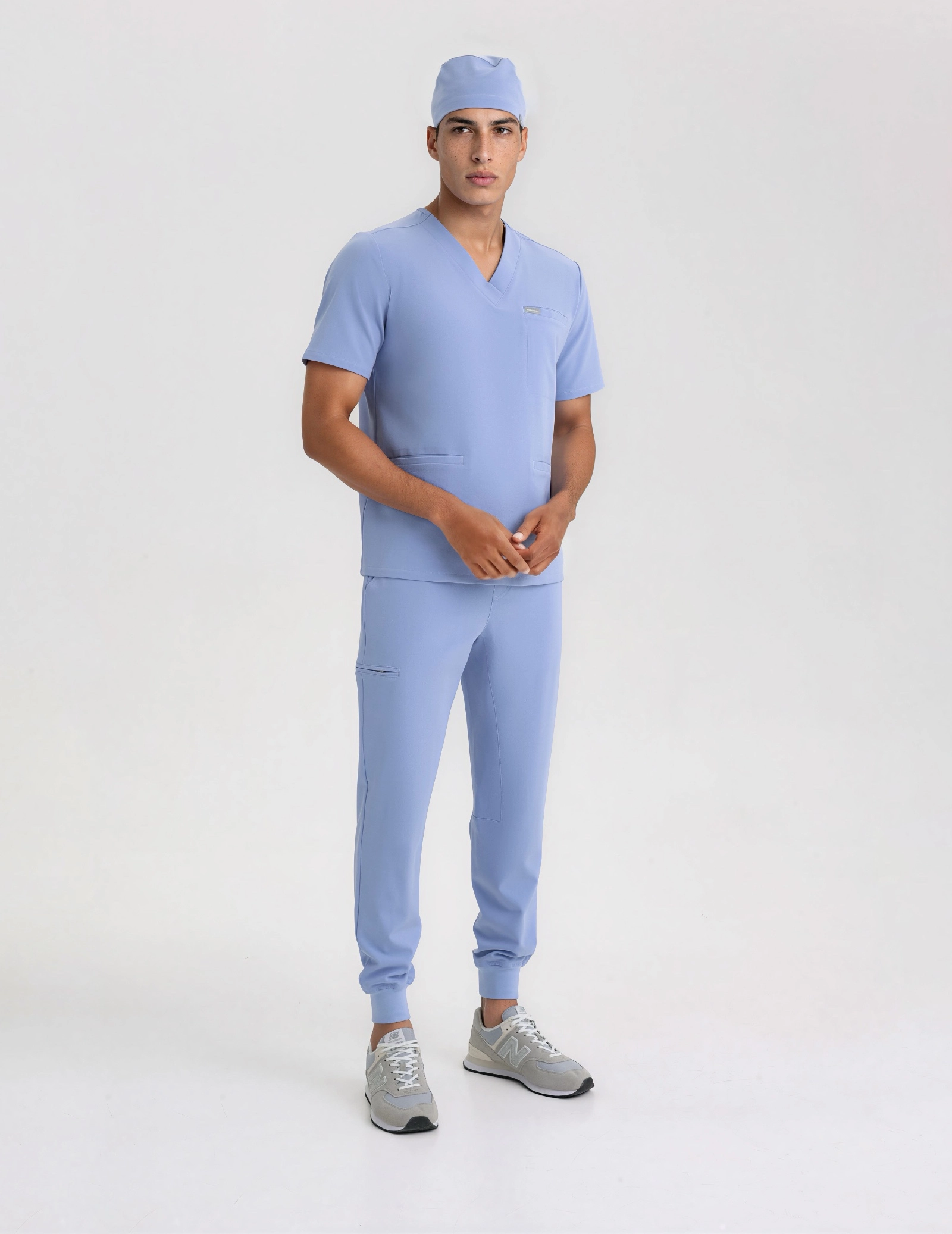 Pánske nohavice Joggers - CEIL BLUE