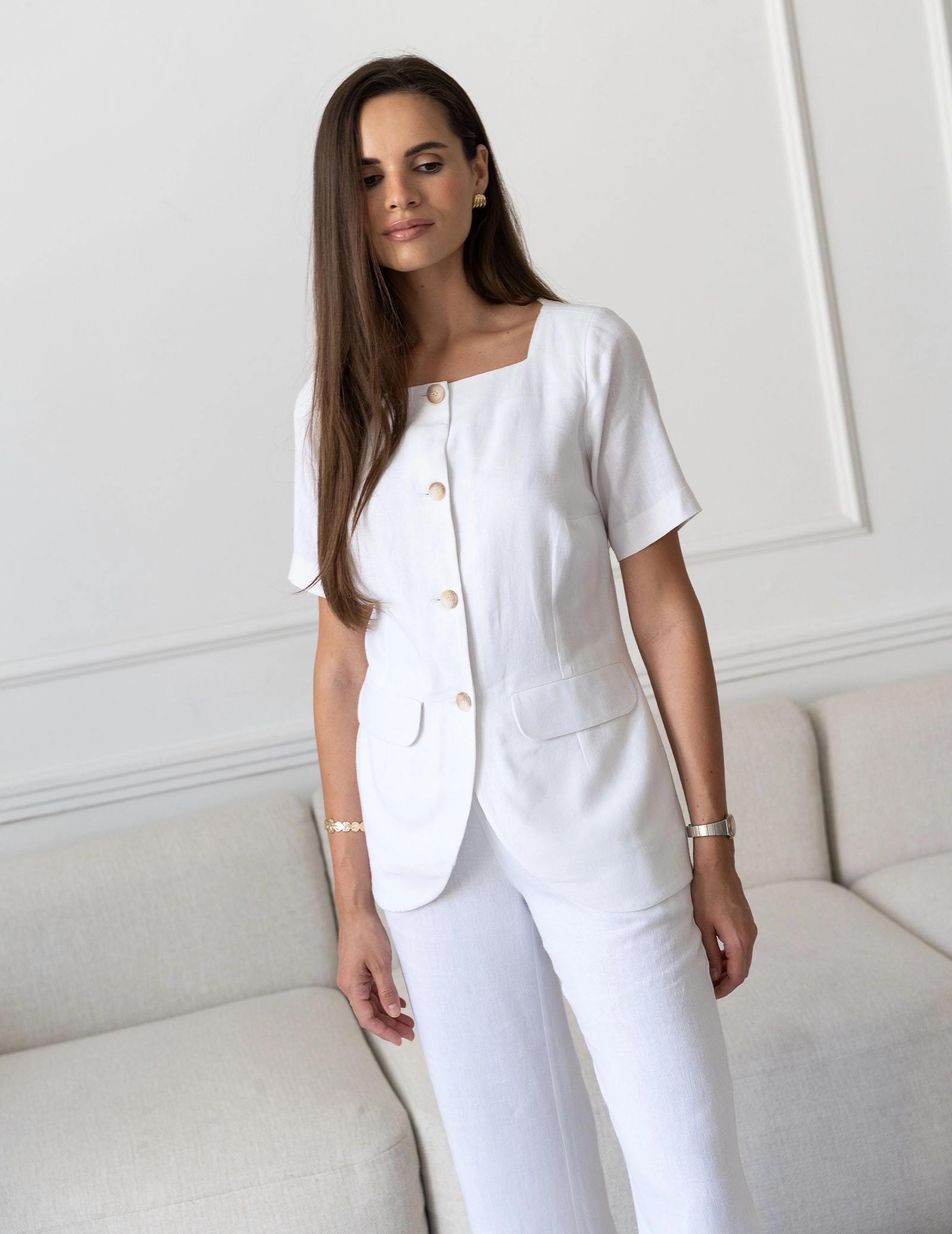 Dámska Mikina Sole - SOFT WHITE
