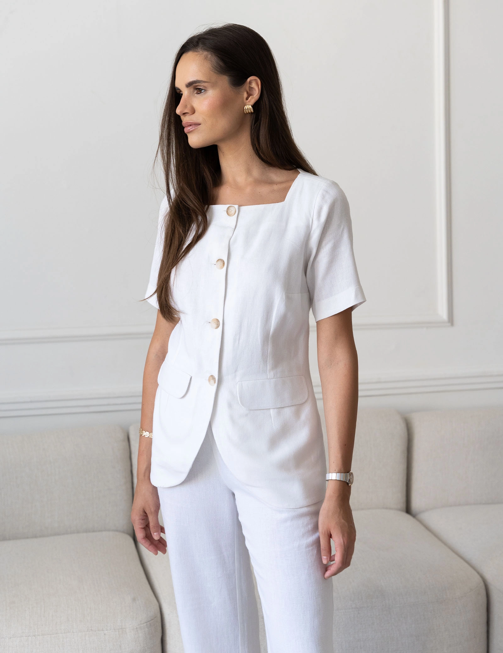 Dámska Mikina Sole - SOFT WHITE