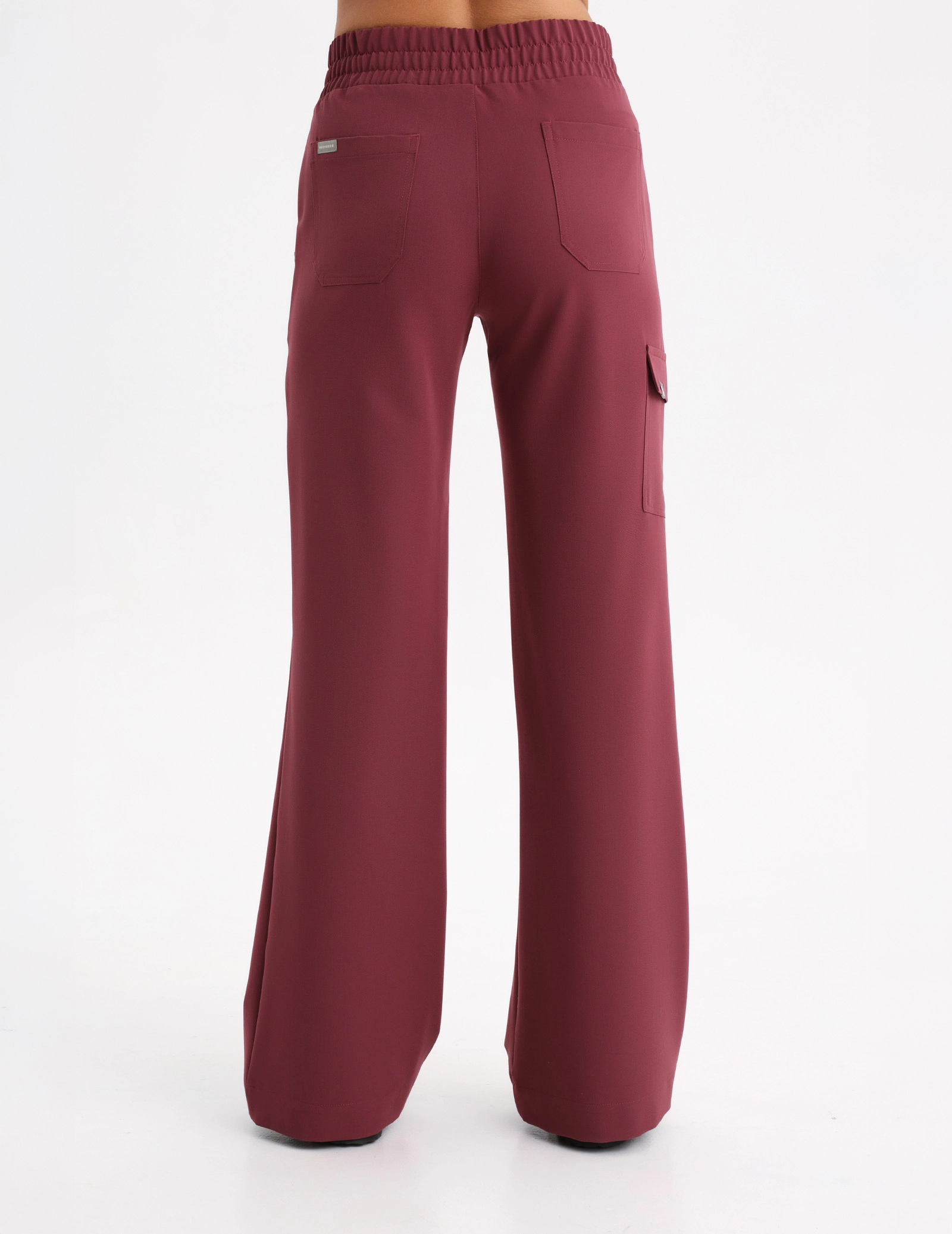 Dámske Lekárske Nohavice Yoga - MULLED WINE