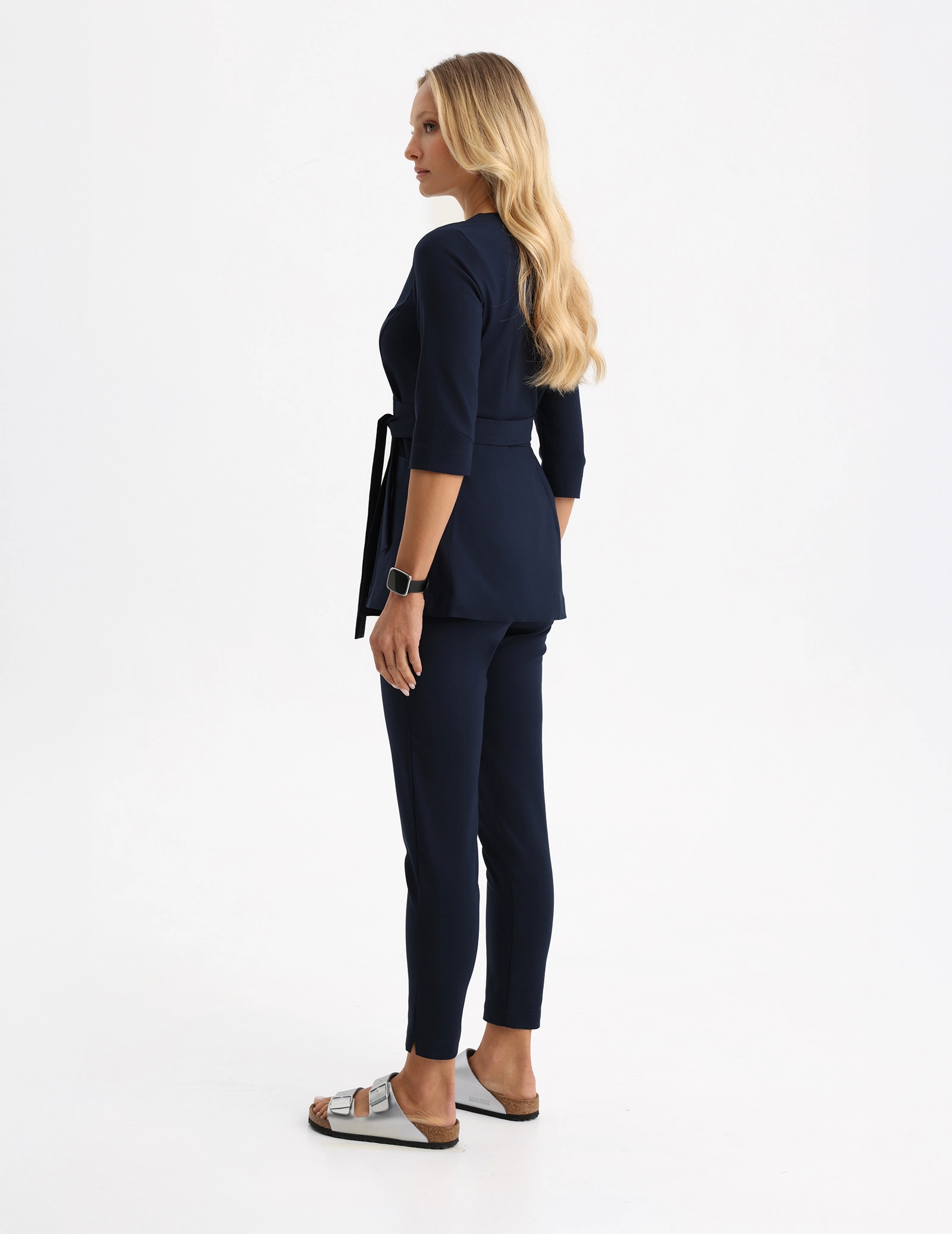 Dámske Lekárske Nohavice Slim Fit- NAV
