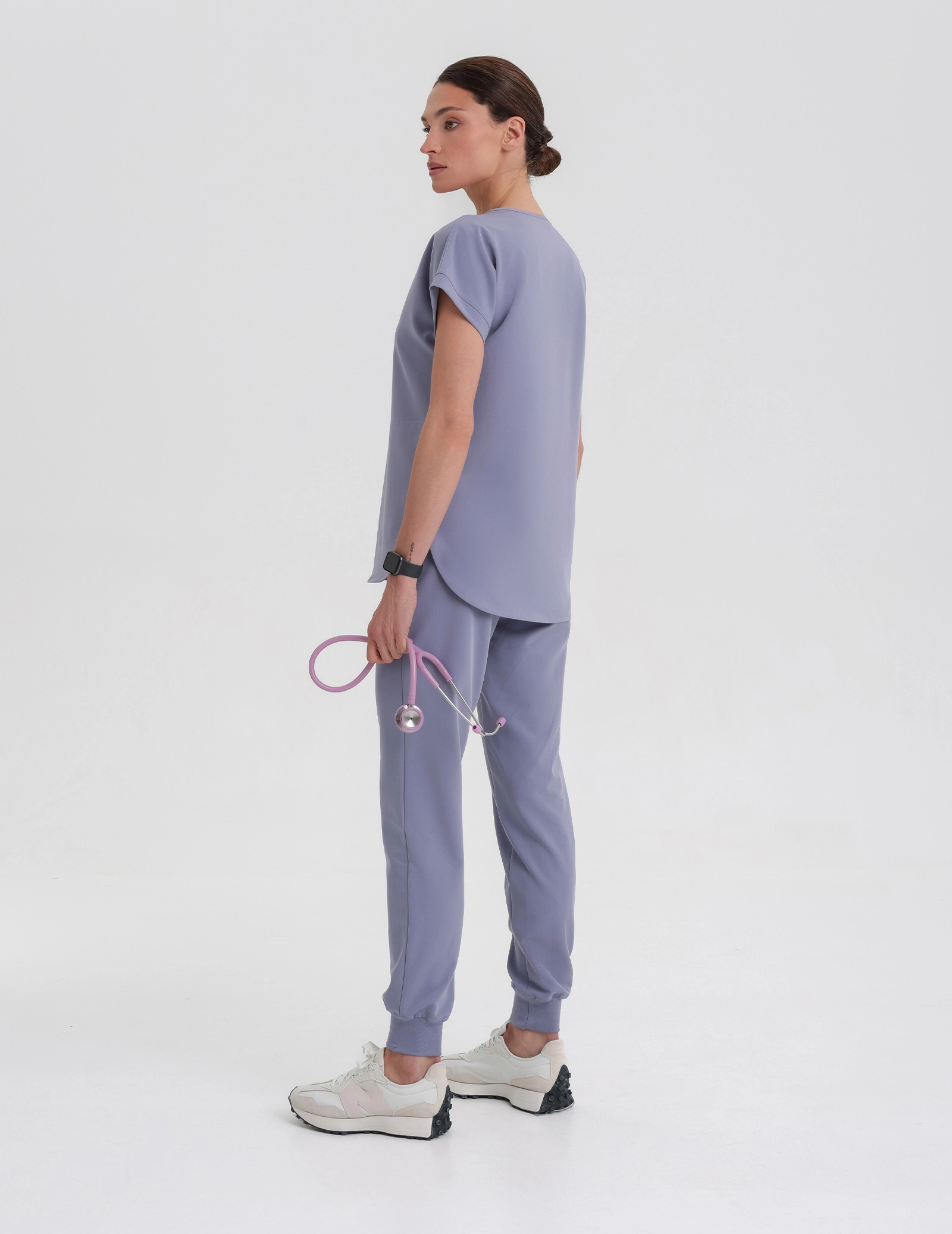 Dámske nohavice Joggers - MILKY LAVENDER