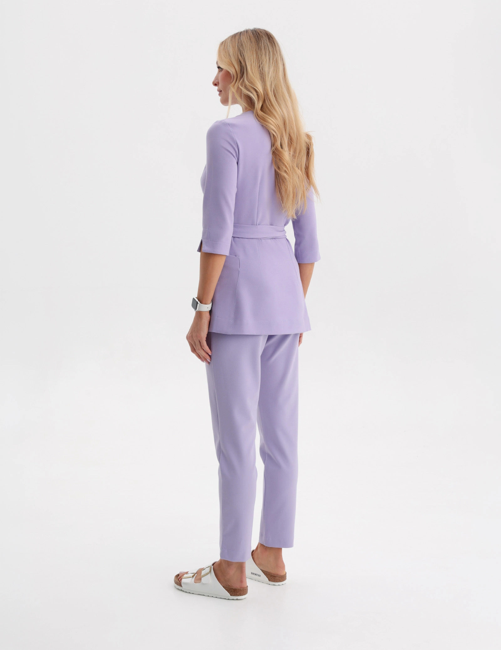 Dámske nohavice Basic - PURPLE HEATHER