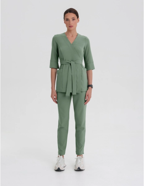 Dámske nohavice Basic - KHAKI