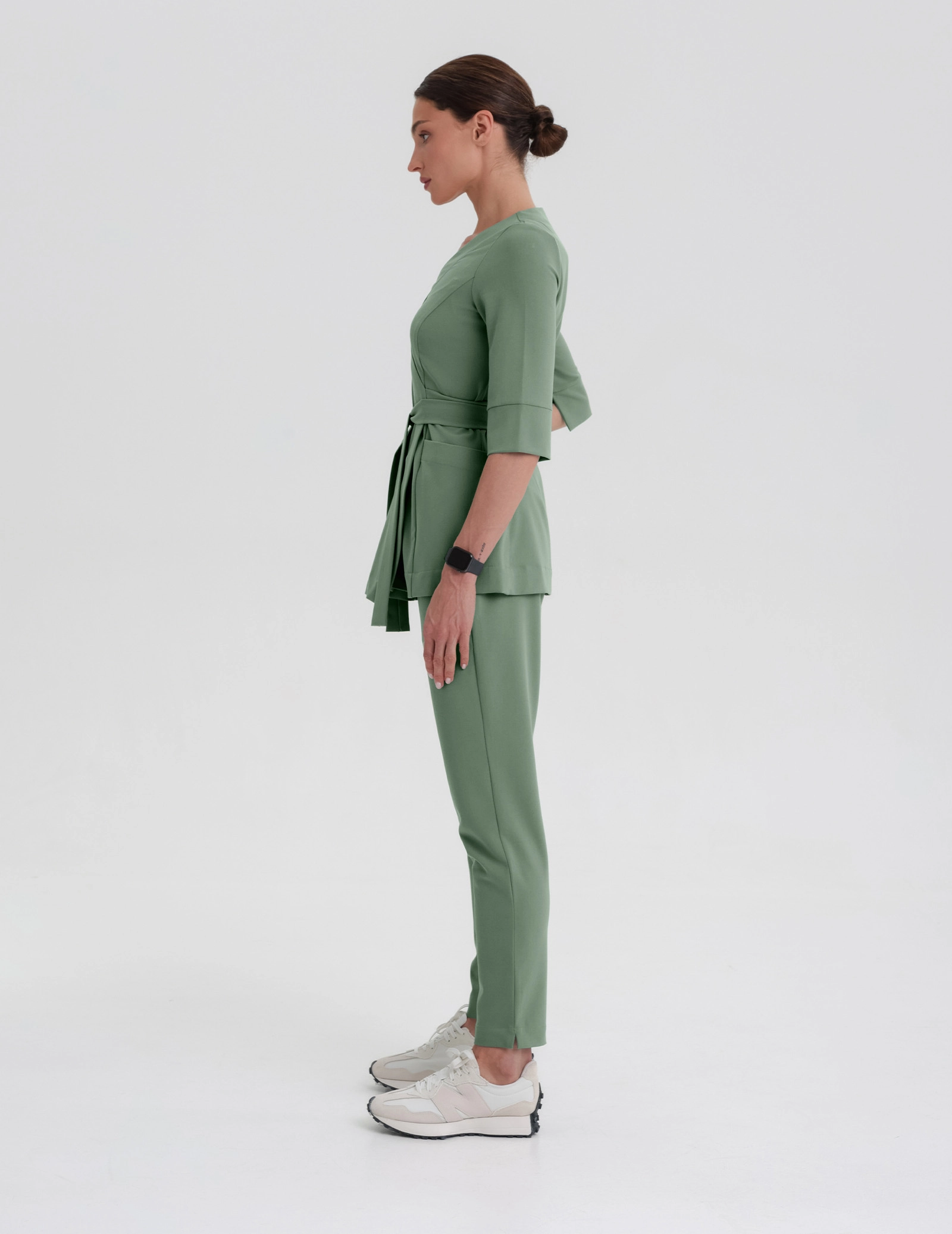 Dámske nohavice Basic - KHAKI