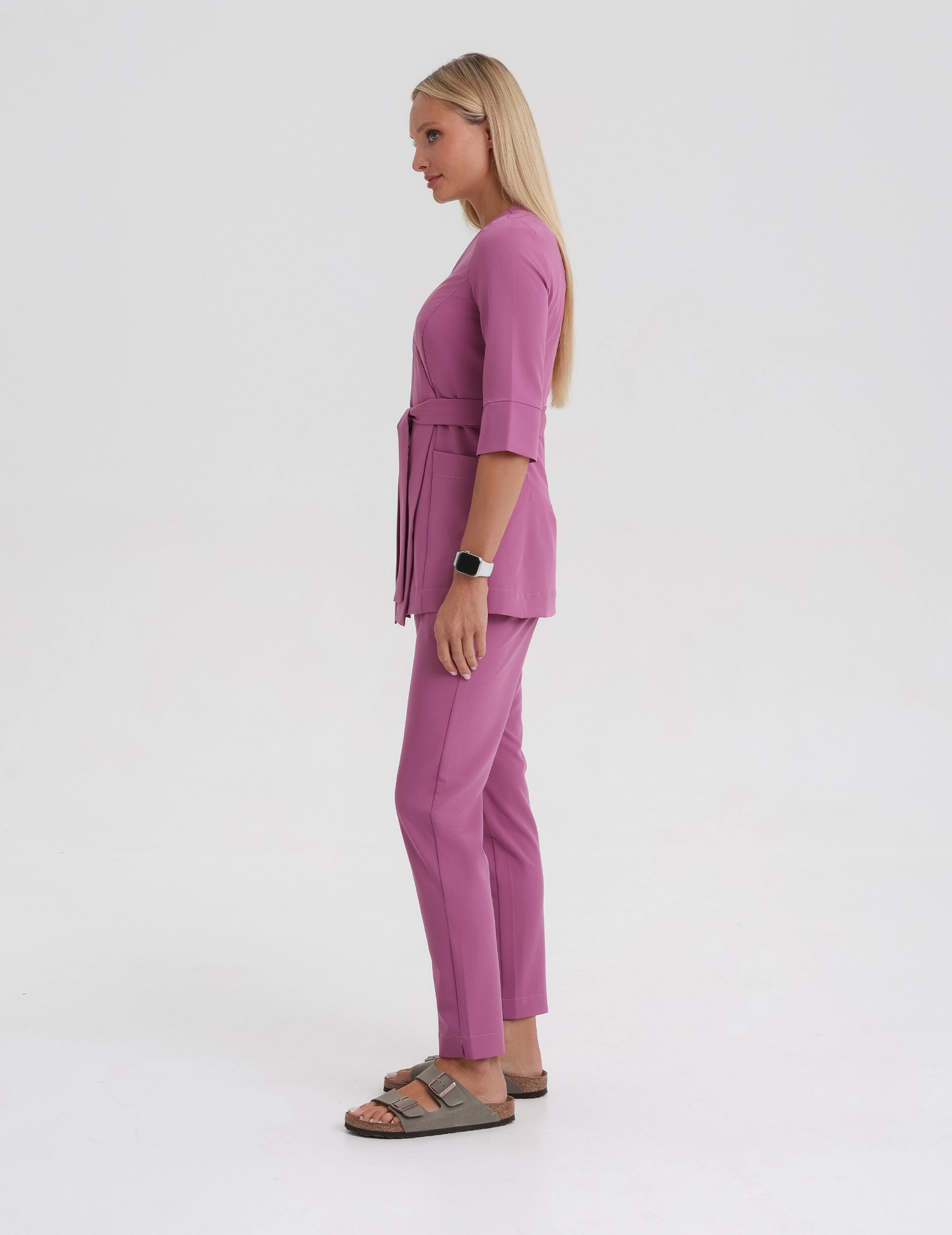 Dámske nohavice Basic - BURGUNDY
