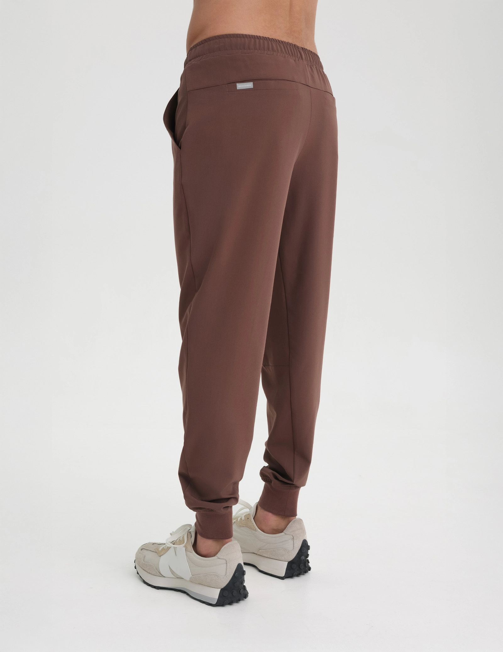 Pánske nohavice Joggers - MILKY BROWN