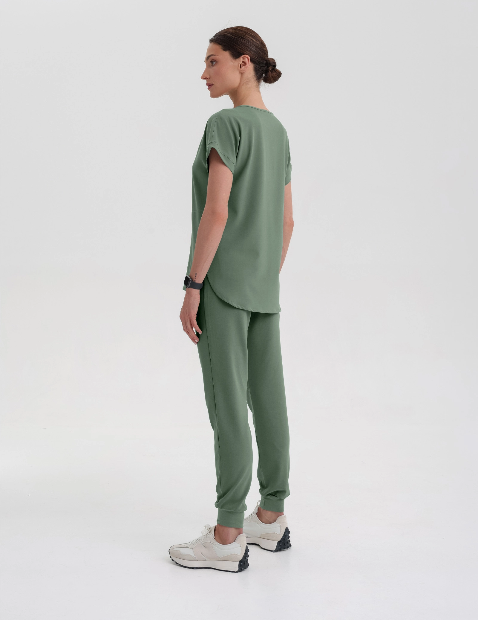 Dámske džogerské nohavice - KHAKI