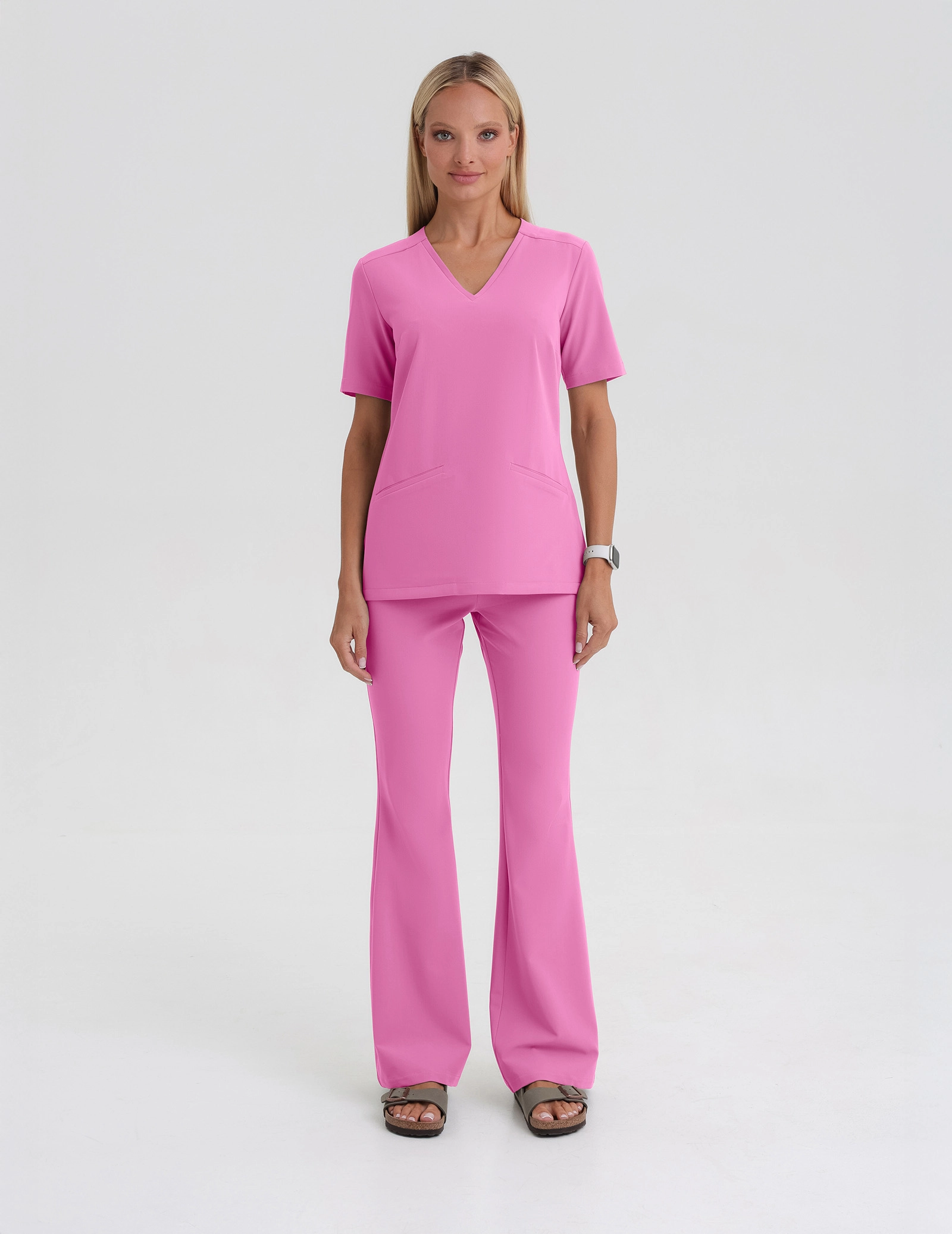 Lekárska Mikina Casy - HOT PINK