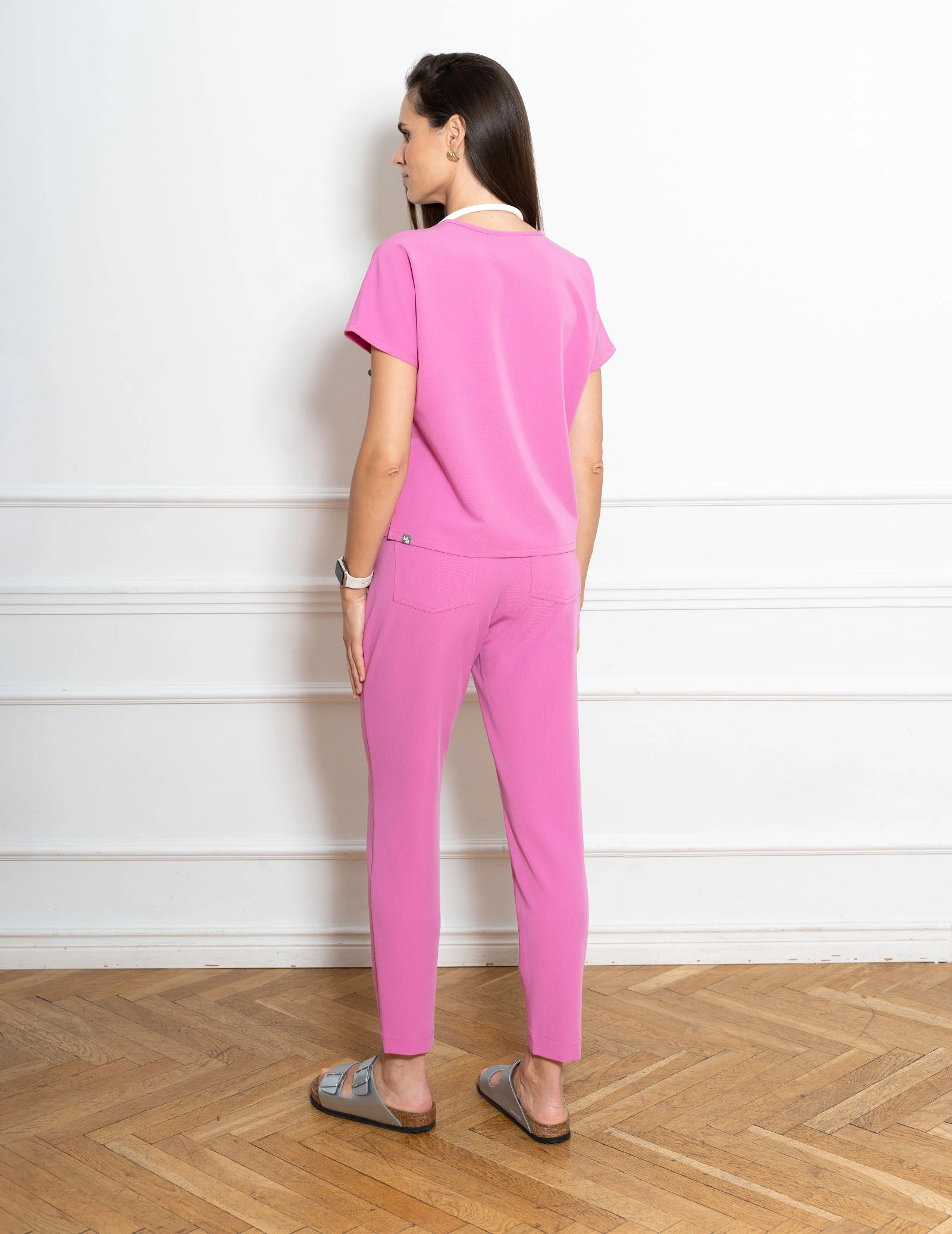 Lekárska Mikina Vessa - HOT PINK