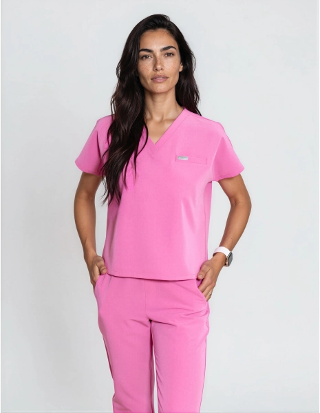 Lekárska Mikina Vessa - HOT PINK