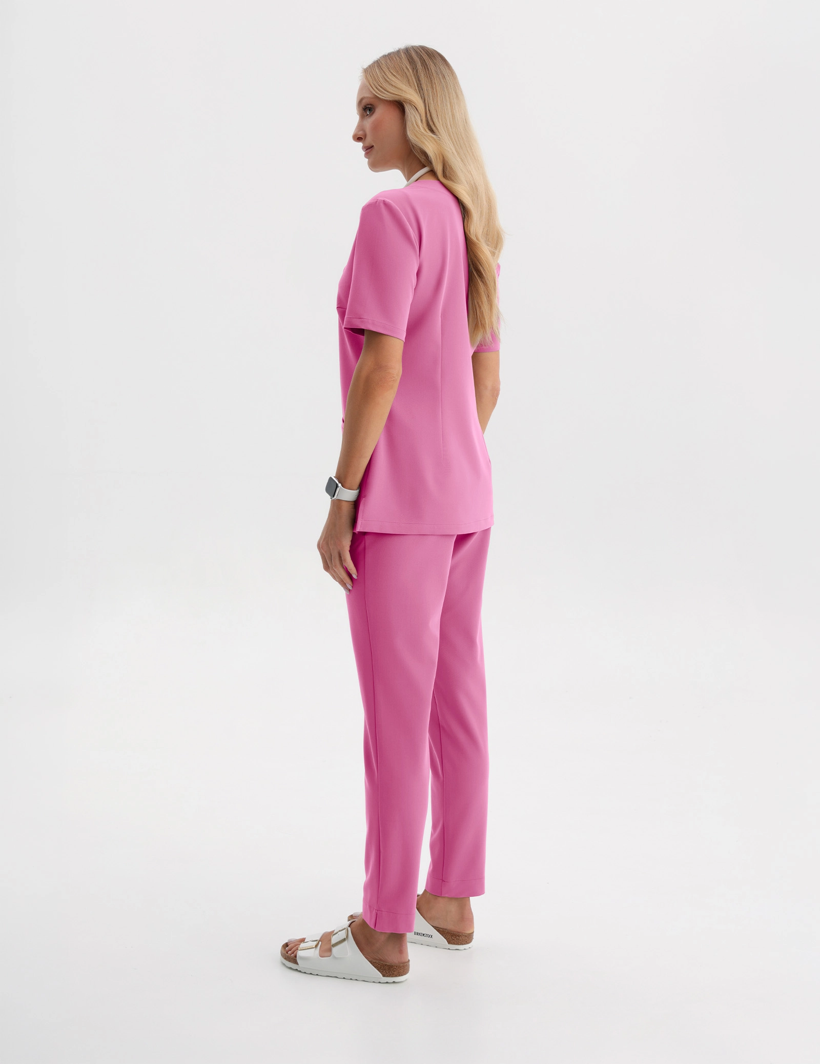 Lekárska Mikina Casy - HOT PINK