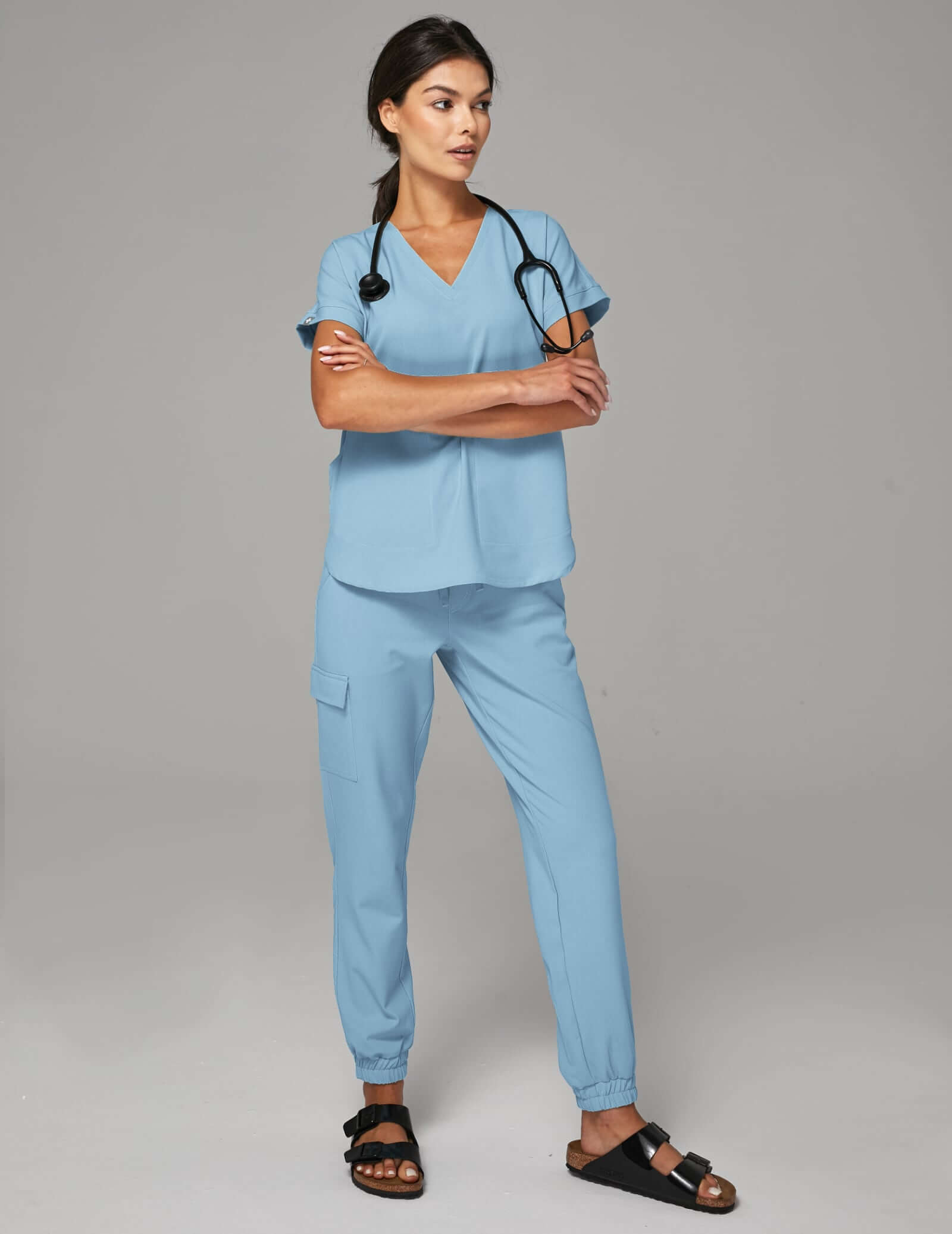 Amelia Joggers nohavice - SKY BLUE Amelia Joggers nohavice - SKY BLUE